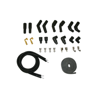 Moroso 78-15 Harley-Davidson Universal Kit Sleeved Ultra 40 Wire Set - Black