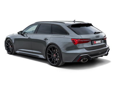 Akrapovic 2022+ Audi RS7 Sportback (C8) OPF/GPF Evolution Line Cat Back (Titanium) w/ Carbon Tips