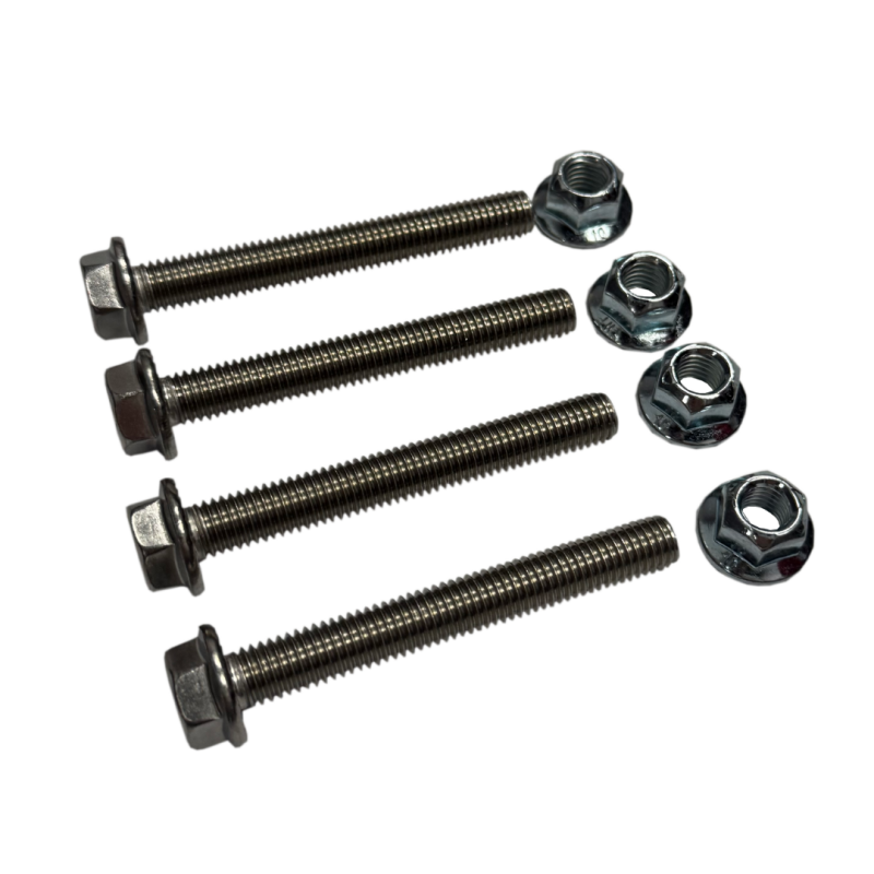 Kooks Ball and Socket Bolt Kit (4 M10 x 75 Flange Bolts/ 4 M10 Flange Nuts)
