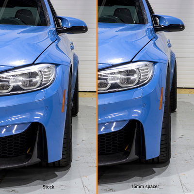 Mishimoto Wheel Spacers - 5x120 - 72.6 - 15 - M14 - Black