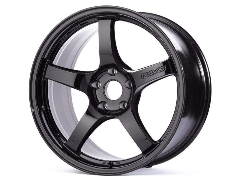 Gram Lights 57CR 19x9.5 +45 5x114.3 Glass Black Wheel