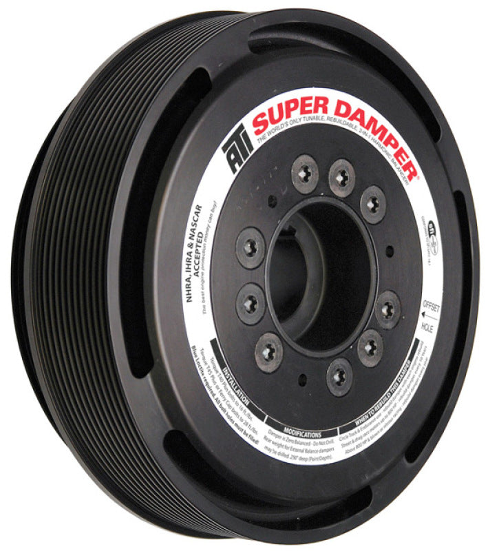 ATI Damper - 7.48in - Alum - 6 Grv - LS1/2/3/6/L76 97-13 - Y Body & SS & G8 - 28T 8mm HTD - 3 Ring