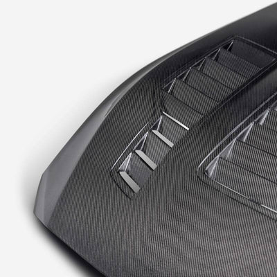 Anderson Composites 2024 Ford Mustang Type-GT4 Double-Sided Carbon Fiber Hood