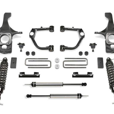 Fabtech 16-21 Toyota Tundra 2WD/4WD 4in UCA Kit w/Bjs & Dlss 2.5C/O Resi & Rr Dlss