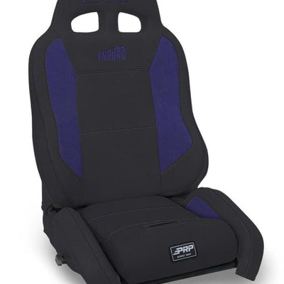 PRP EnduroCrawl Reclining Suspension Seat - Black/Purple Vinyl - Passenger