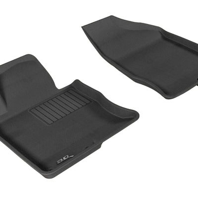 3D MAXpider 2012-2017 Hyundai Azera Kagu 1st Row Floormat - Black
