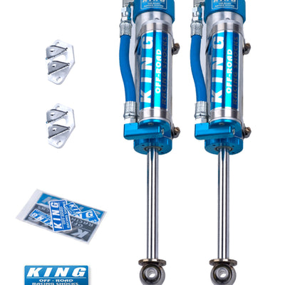 King Shocks 2005+ Nissan Frontier Rear 2.5 Dia Piggy Hose Reservoir Shock (Pair)