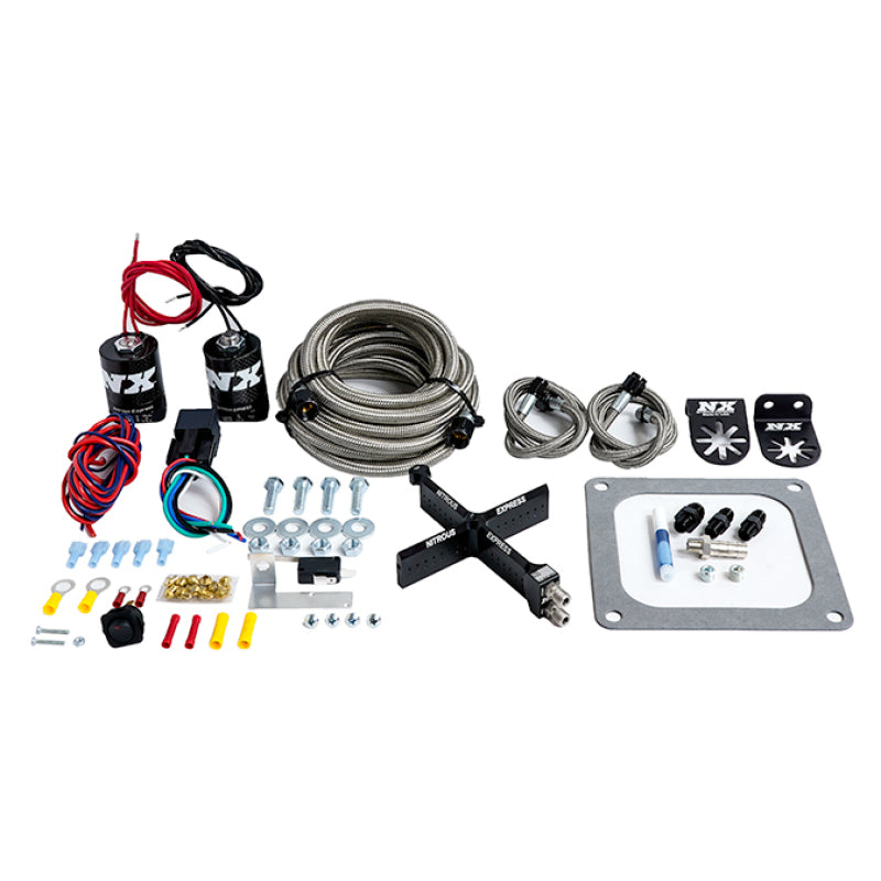 Nitrous Express 4500 Covert Crossbar Plate System Stage 6 50-300HP (w/o Bottle)