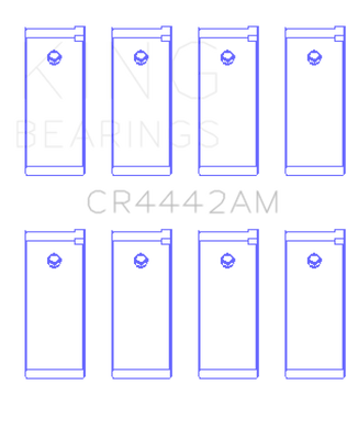 King Engine Bearings Datsun A12/(Size +0.25mm) Connecting Rod Bearing Set