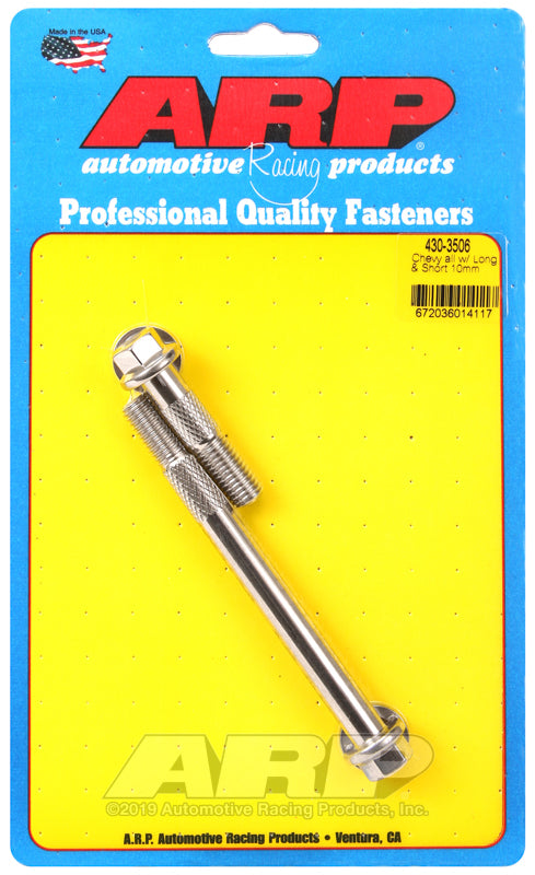 ARP GM M10 Hex SS 7.775 / 4.470in  Starter Bolt Kit