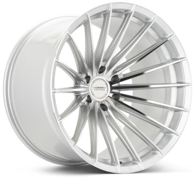 Vossen HFX-4 20x10 - 6x139.7 - ET-18 - Super Deep - 106.1 - Silver Polished Wheel