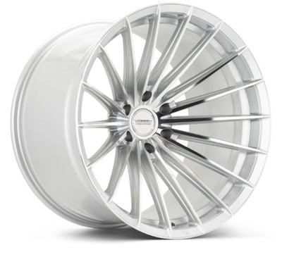 Vossen HFX-4 22x9.5 - 6x139.7 - ET30 - Deep - 95.1 - Silver Polished Wheel