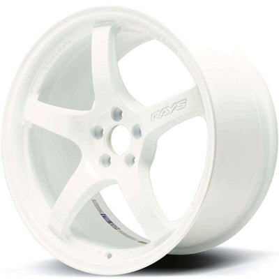 Gram Lights 57CR 15x8.0 +35 4x100 Ceramic White Wheel