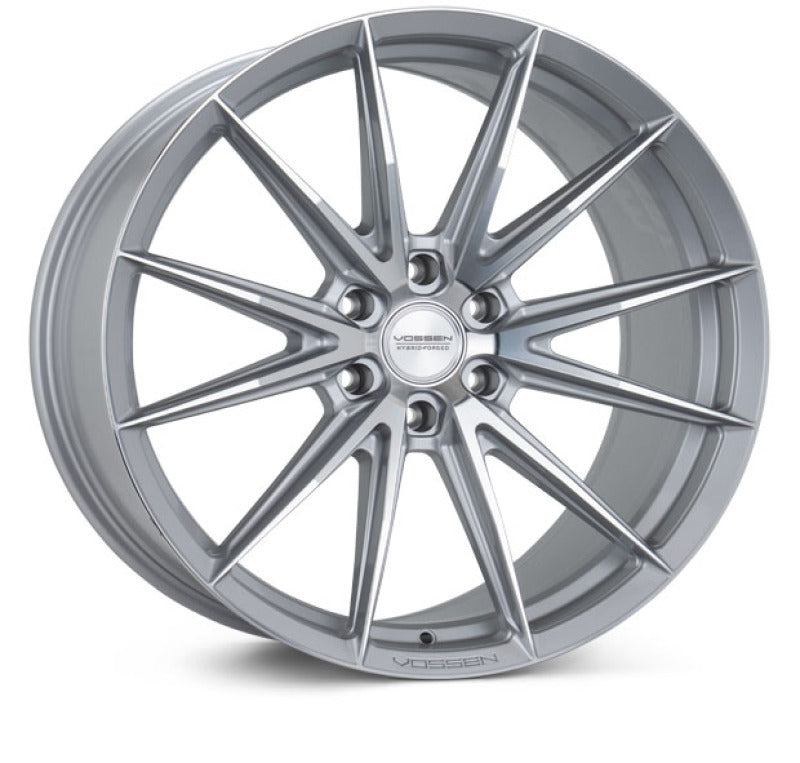 Vossen HFX-2 22x9.5 / 6x139.7 / ET30 / Deep Face / 95.1 - Silver Polished Wheel