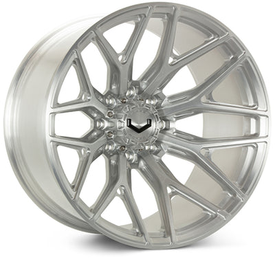 Vossen VFX-03 20x9.5 - 6x135 - ET15 - Deep - 87.1 - Brushed Gloss Clear Wheel