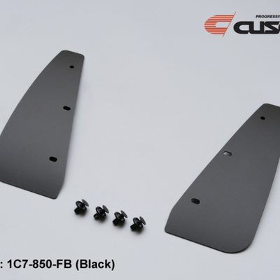 Cusco 2022+ Toyota GR Yaris EVA Bolt On Front Mud Flaps - Black