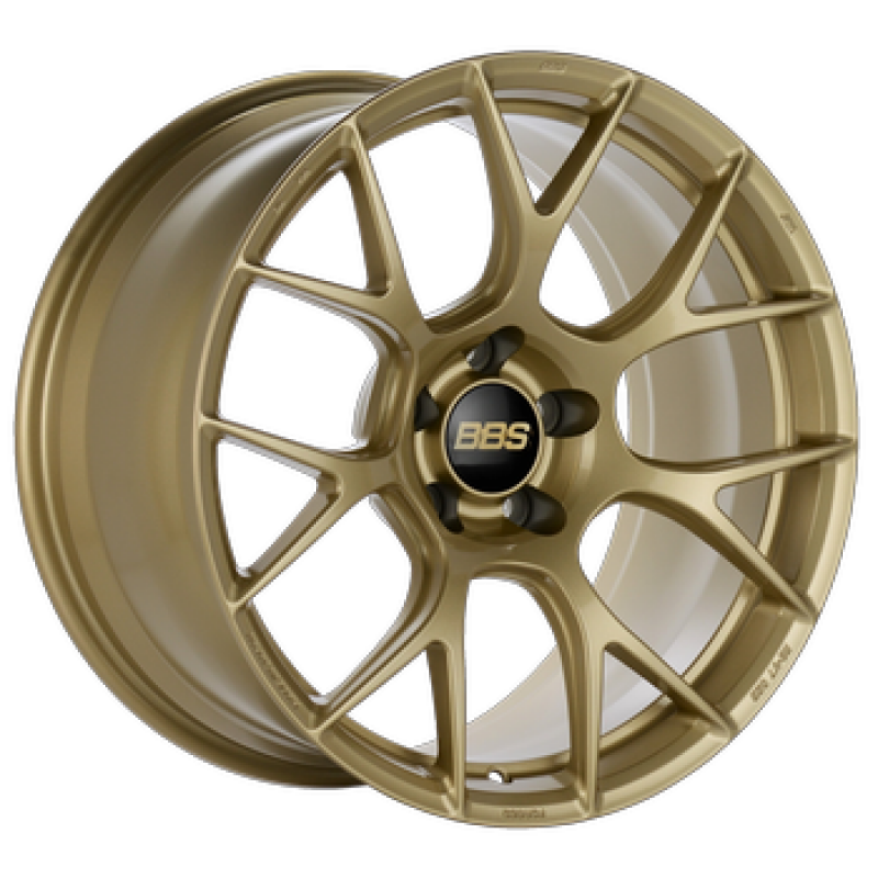 BBS RE-V7 18x9.5 5x120 ET45 Gold Wheel -82mm PFS/Clip Required