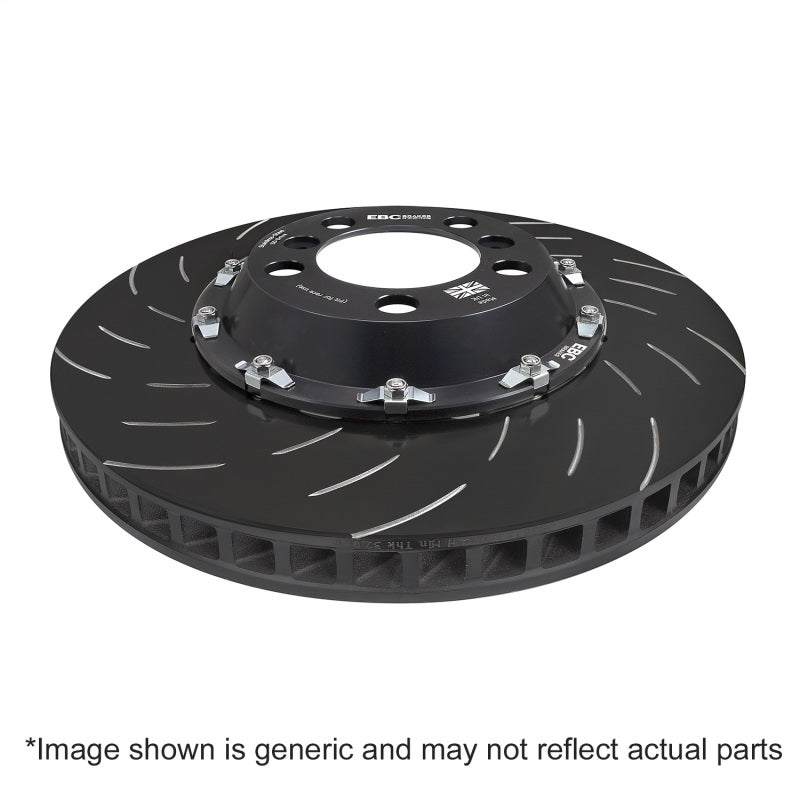 EBC Racing 02-07 Dodge Viper 8.3L 2 Piece Floating Conversion SG Racing Front Rotors