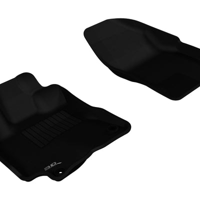 3D MAXpider 2009-2013 Pontiac/Toyota Vibe/Corolla Kagu 1st Row Floormat - Black