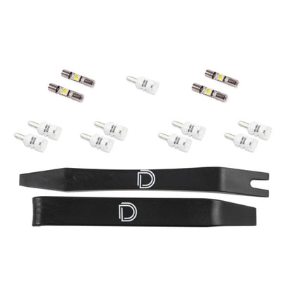 Diode Dynamics 11-21 Jeep Grand Cherokee Interior LED Kit Cool White Stage 1