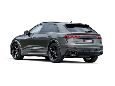 Akrapovic 2025 Audi RSQ8 Evolution Race Line Exhaust System Titanium (link pipe CO-AU/T/5 required)