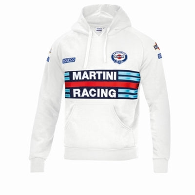 Sparco Hoodie Martini-Racing XS White