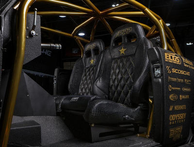 PRP EnduroTrail Reclining Suspension Seat - Black Suede - Passenger