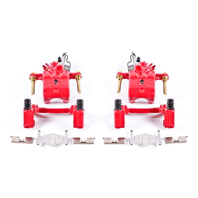 Power Stop 96-01 Infiniti I30 Rear Red Calipers w/Brackets - Pair