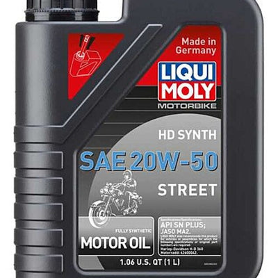 LIQUI MOLY 1L Motorbike HD Synth SAE 20W50 Street