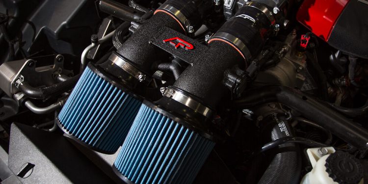 Subaru WRX performance air intake system for improved airflow