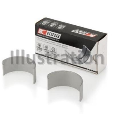 King Engine Bearings BMW N47 D20 A/N47S D20 D Sputter Replacement (Size +0.25mm) Conrod Bearing Set