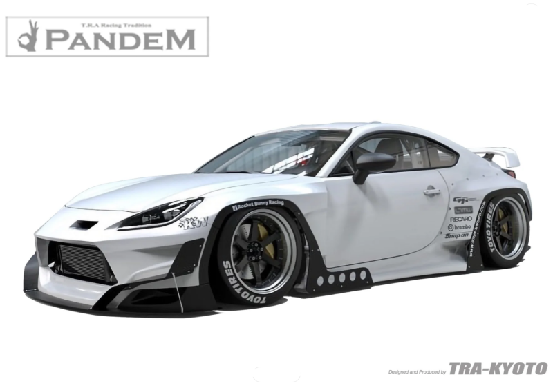 GReddy Pandem 2022+ Toyota GR86 (ZN8) Rocket Bunny Side Skirts