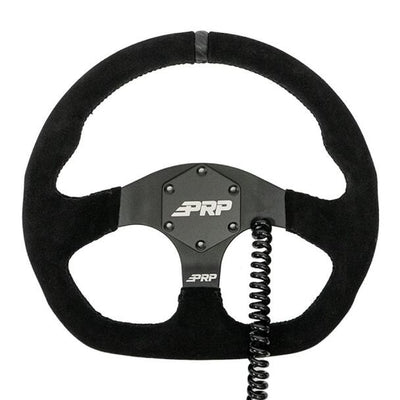 PRP Heated Comp-R Suede Steering Wheel - Black