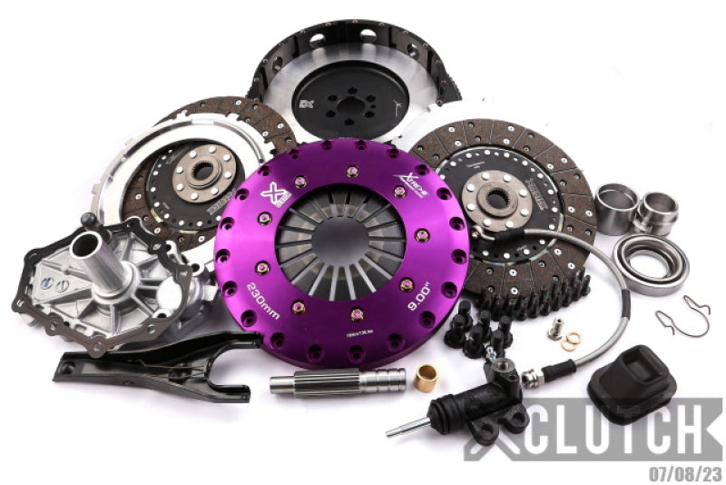 XClutch 93-98 Nissan Skyline GT-R 2.6L R33 9in Twin Solid Organic Clutch Kit