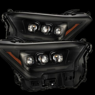 AlphaRex 2024 Toyota Tacoma NOVA-Series Projector Headlights (Pair) - Alpha-Black w/Activation Light