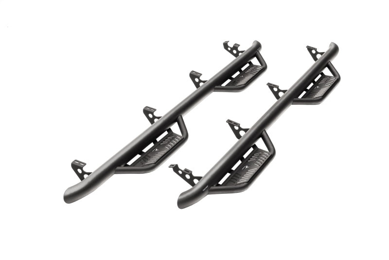 N-Fab Podium LG 07-17 Jeep Wrangler JK 2 Door All - Tex. Black - 3in