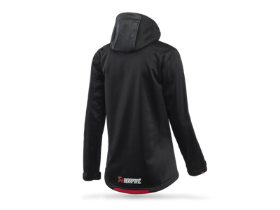 Akrapovic Womens Corpo Softshell Jacket Black - M