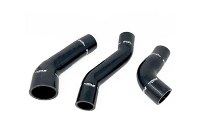 Torque Solution 13-17 Hyundai Veloster 1.6L Turbo Silicone Boost Hose Kit - Black