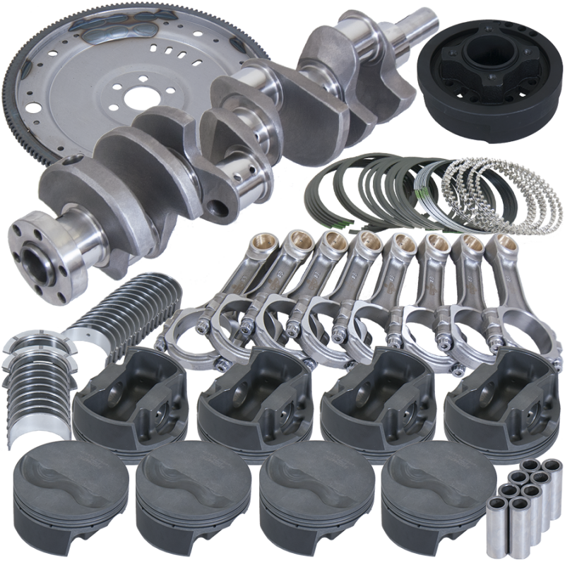 Eagle Ford 302 3.400in Crank 5.400in I-Beam Rods 4.000in Pistons 157 Tooth FP Balanced Assembly