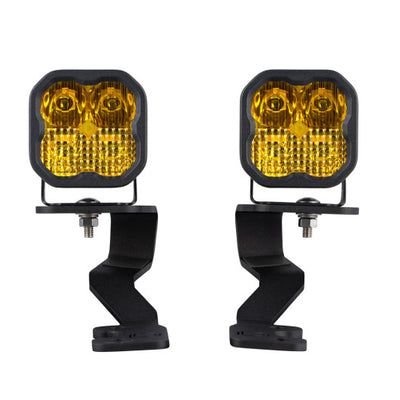 Diode Dynamics 2022 Toyota Tundra SS3 Sport Stage Series Ditch Light Kit - Yellow Combo
