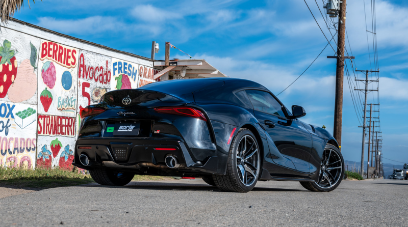 Borla 20-25 Toyota GR Supra ATAK Cat-Back Exhaust System w/ Chrome Tips
