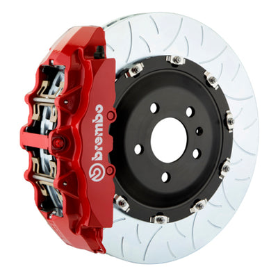 Brembo 00-03 Z8 (E52) Front GT BBK 6 Piston Cast 380x34 2pc Rotor Slotted Type-3-Red