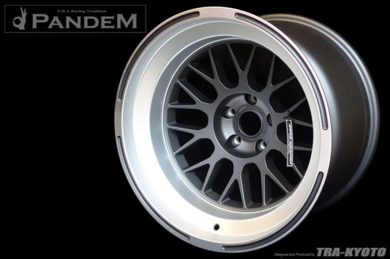 GReddy Pandem 6666 Wheels 18x9.5 -30 5x100 Gunmetal