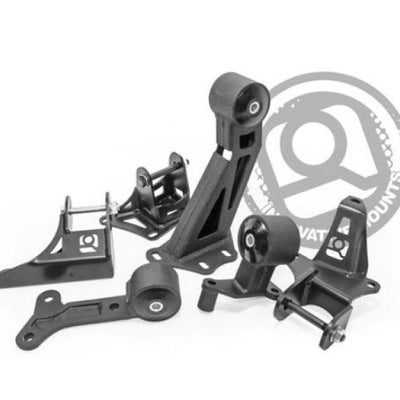 Innovative 97-01 Prelude J-Series Black Steel Mounts 95A Bushings