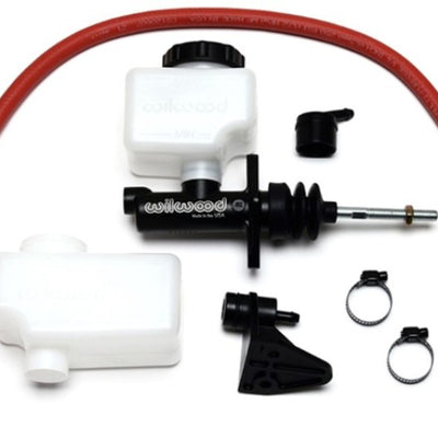 Wilwood Short Remote M/C Kit 1-1/8in Bore 3/8in-24 Banjo Outlet