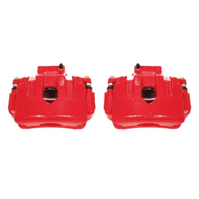 Power Stop 10-16 Hyundai Genesis Coupe Front Red Calipers w/Brackets - Pair
