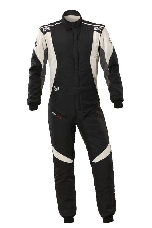 OMP First Evo Suit Navy Blue/Cyan - Size 54 (Fia 8856-2018)