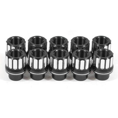 BMR 07-14 Ford Shelby GT500 Lug Nut Kit 1/2-20 RH Shank 12-pt Aluminum Set of 10