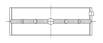 ACL Nissan VG30DETT 3.0L-V6 0.50 Oversized High Performance Main Bearing Set