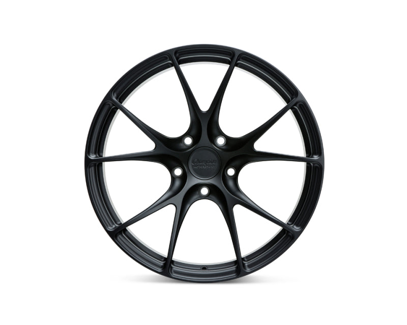 Vossen X Champion RS74 22X10 / ET54 / 5X130 / Satin Black Wheel / Taycan - Front